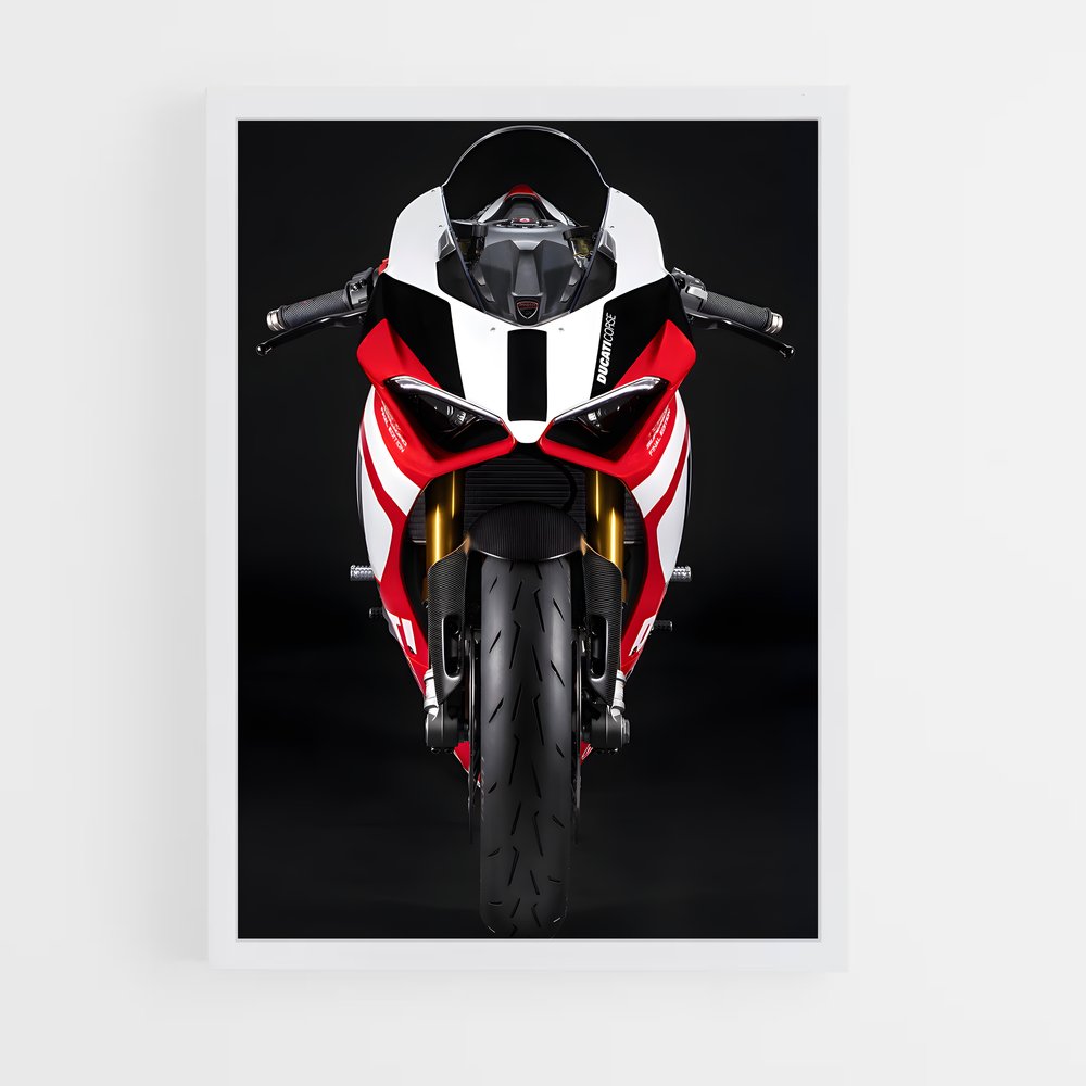 Poster superbe Panigale – affiche Ducati (vue 3)